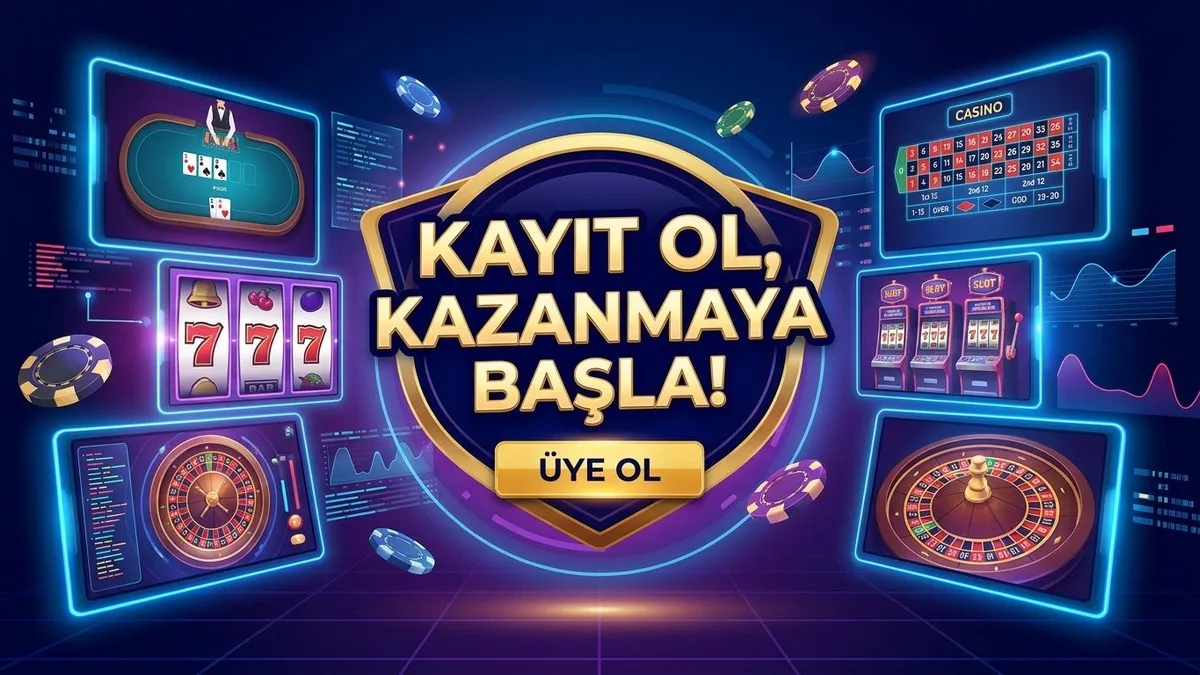 Bonusla kayıt ol